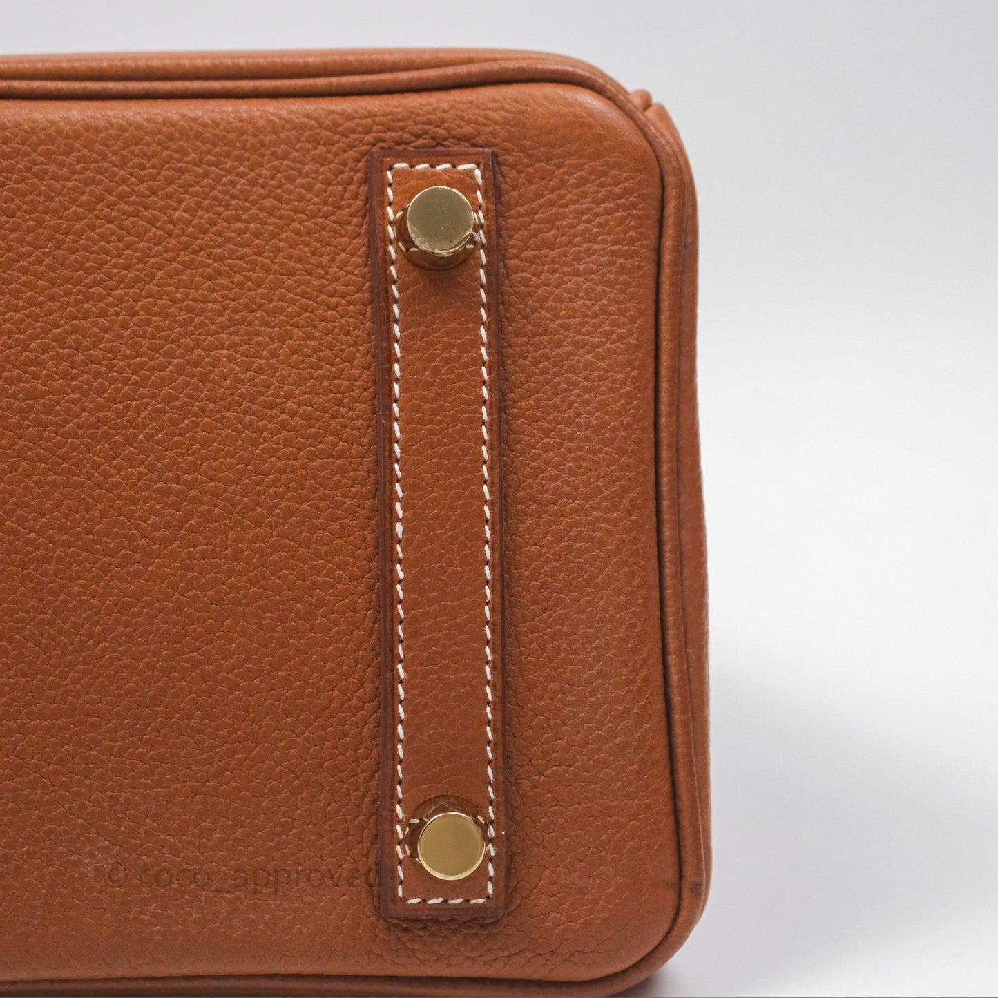 Hermès Birkin 25 Retourne Fauve 34 Barenia Gold Hardware