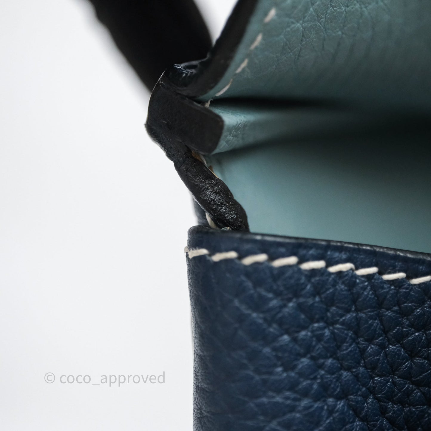 Hermès Birkin 35 Bleu de Prusse 7P Togo Palladium Hardware