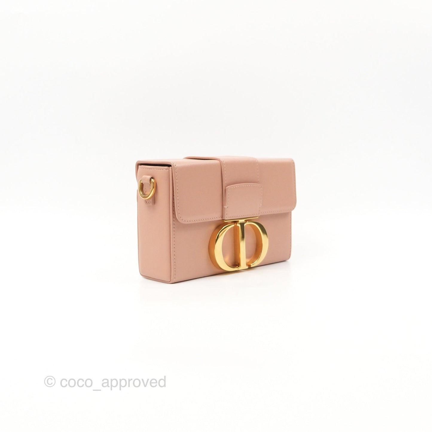 Christian Dior 30 Montaigne Rose Des Vents Calfskin Box Bag