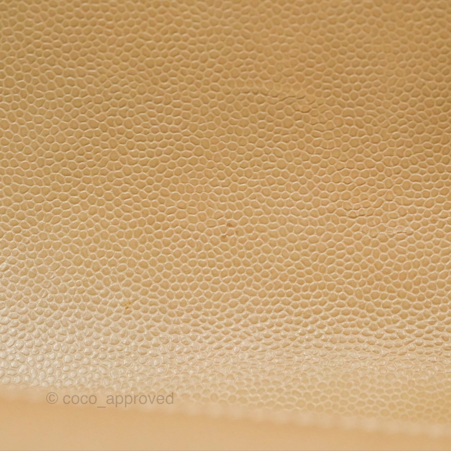 Chanel Medium Boy Chevron Beige Caviar Aged Gold Hardware
