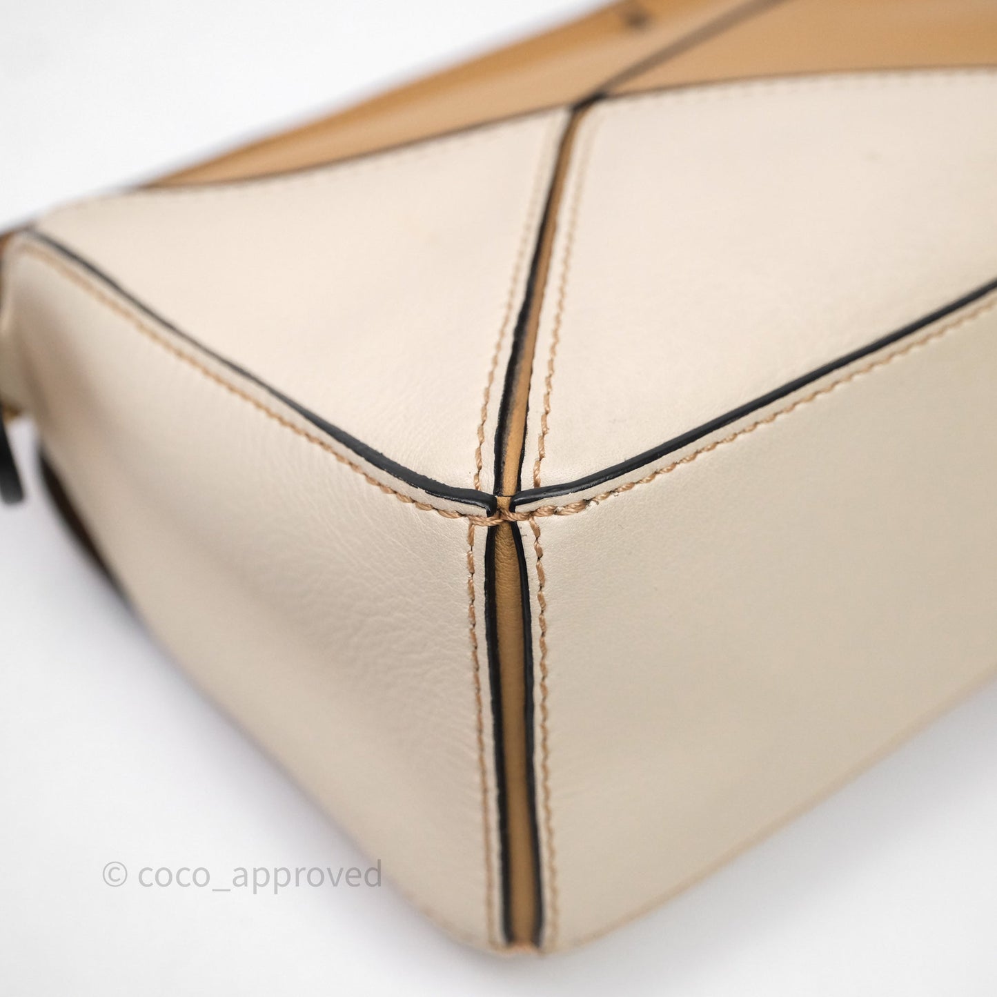 Loewe Mini Puzzle Bag Dune & Warm Desert