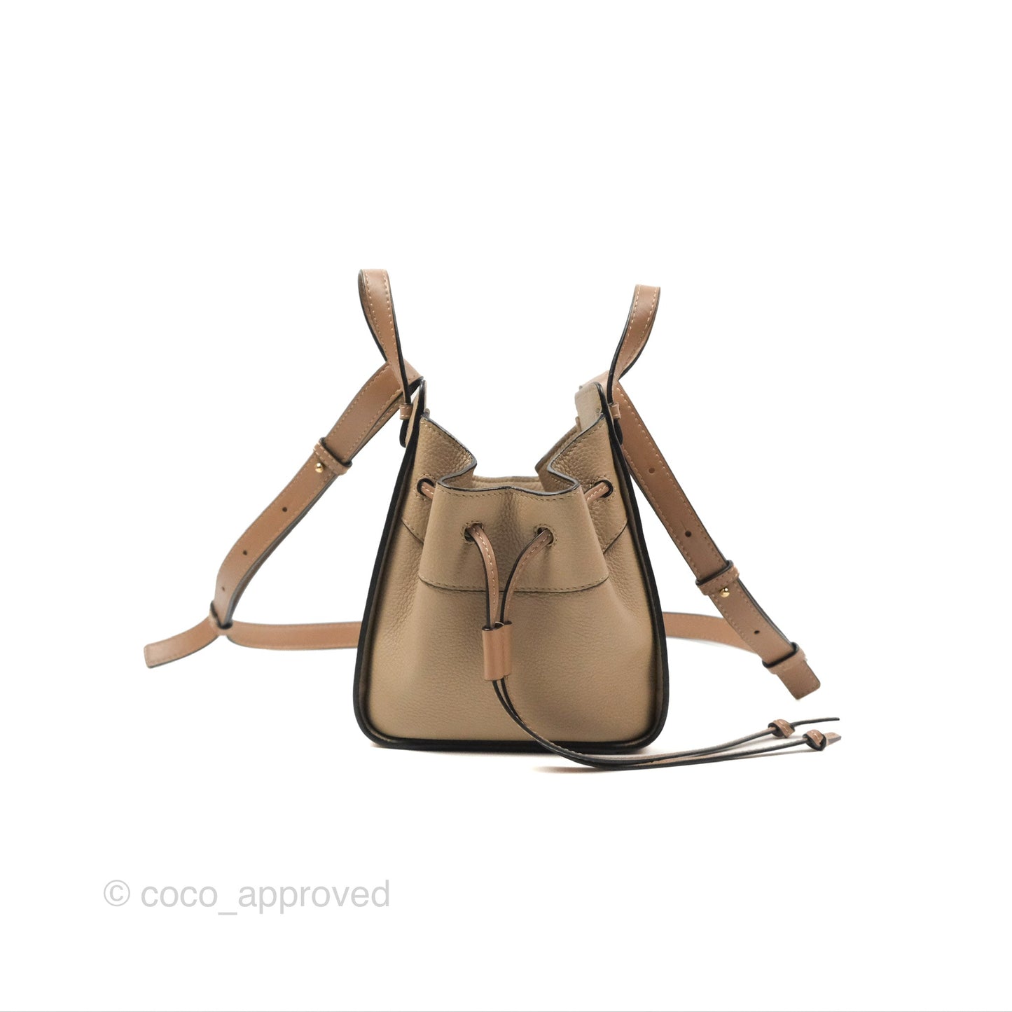 Loewe Hammock Mini Sand Shoulder Bag