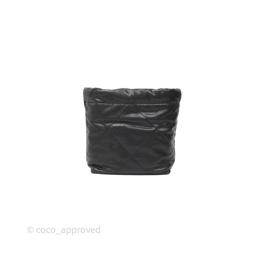 Chanel 22 Mini Black Caviar Aged Gold Hardware