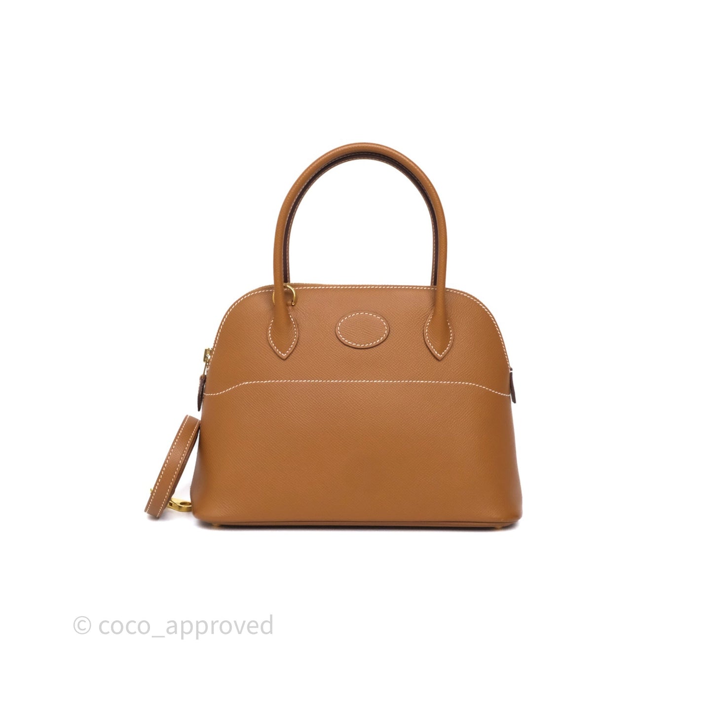 Hermès Bolide 27 Gold Epsom Gold Hardware