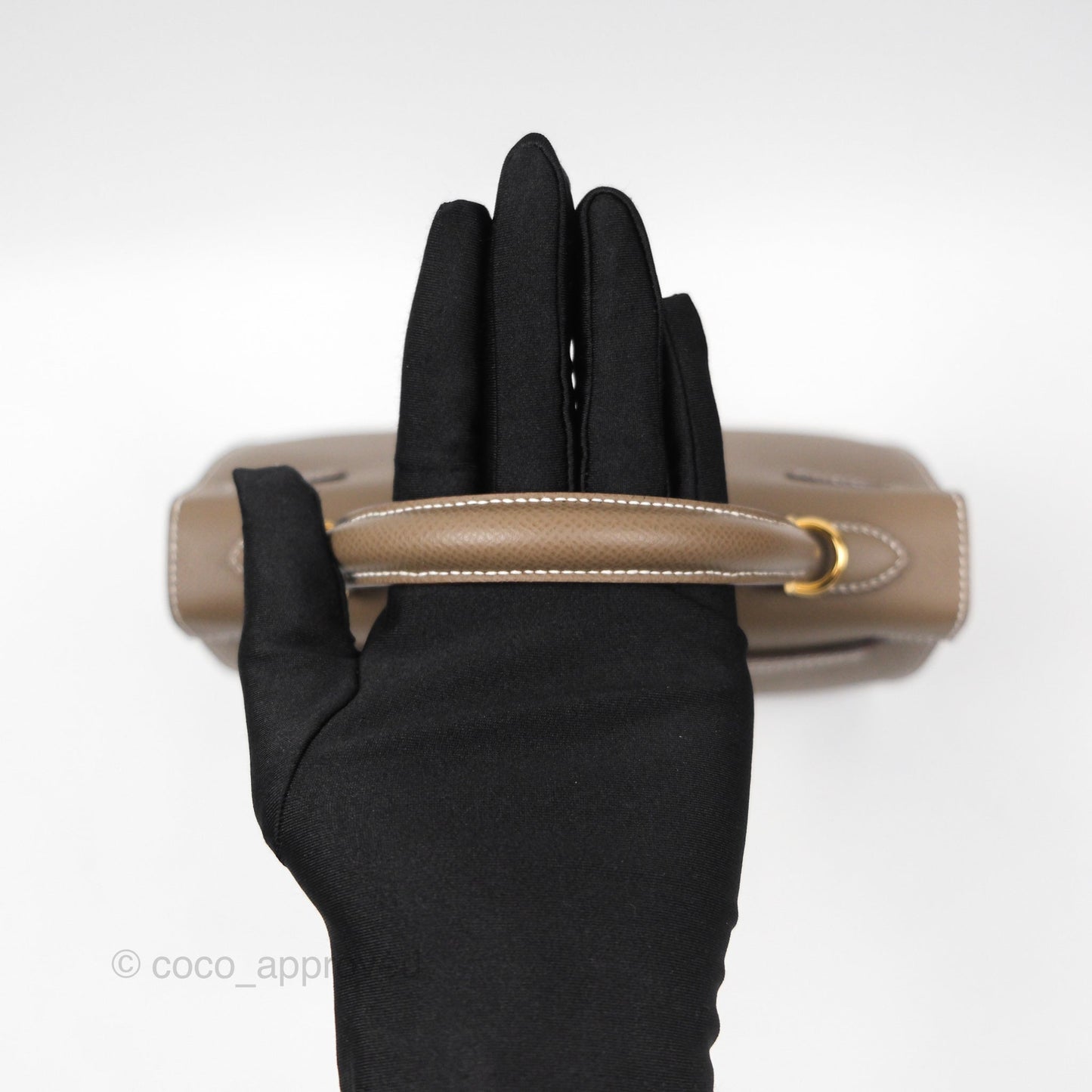 Hermès Sellier Kelly 25 Etoupe 18 Epsom Gold Hardware