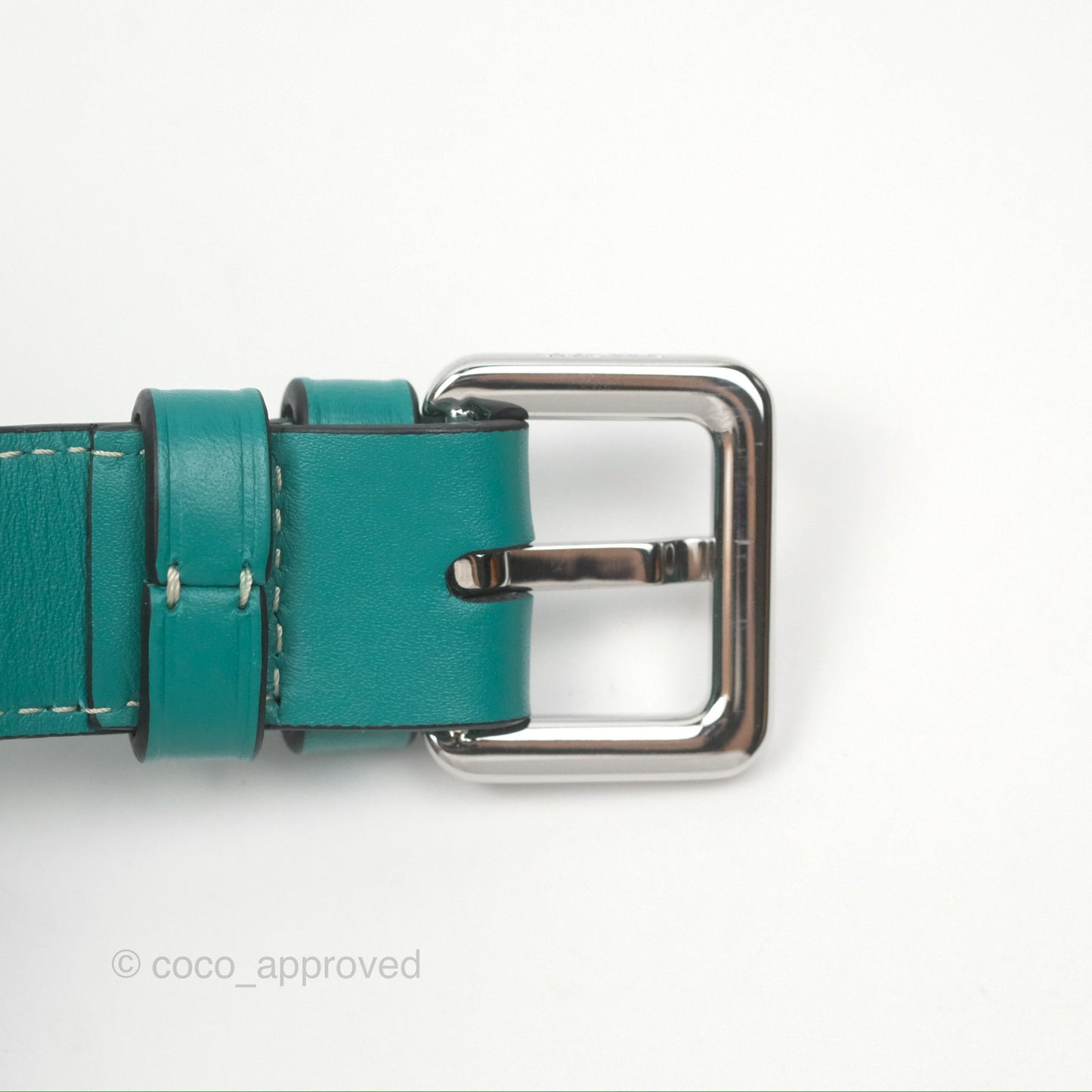 Loewe Mini Gate Belt Bag in Soft Calfskin Green