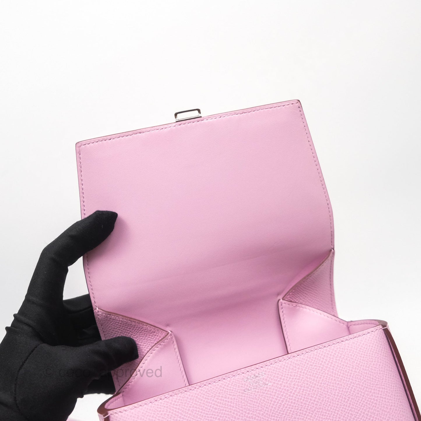 Hermès Della Cavalleria Mini Bag Mauve Sylvestre X9 Epsom Palladium Hardware