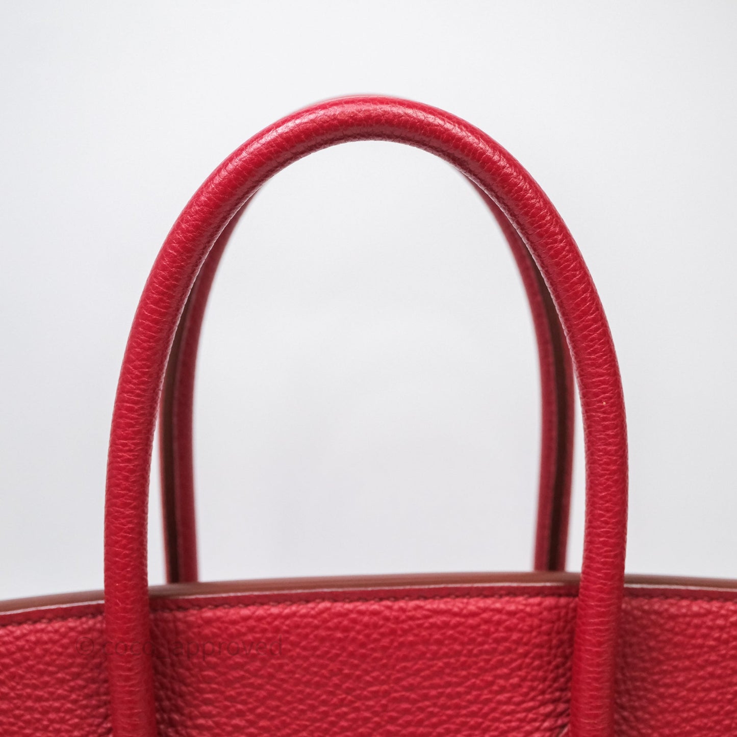 Hermès Birkin 30 Rouge Togo Palladium Hardware