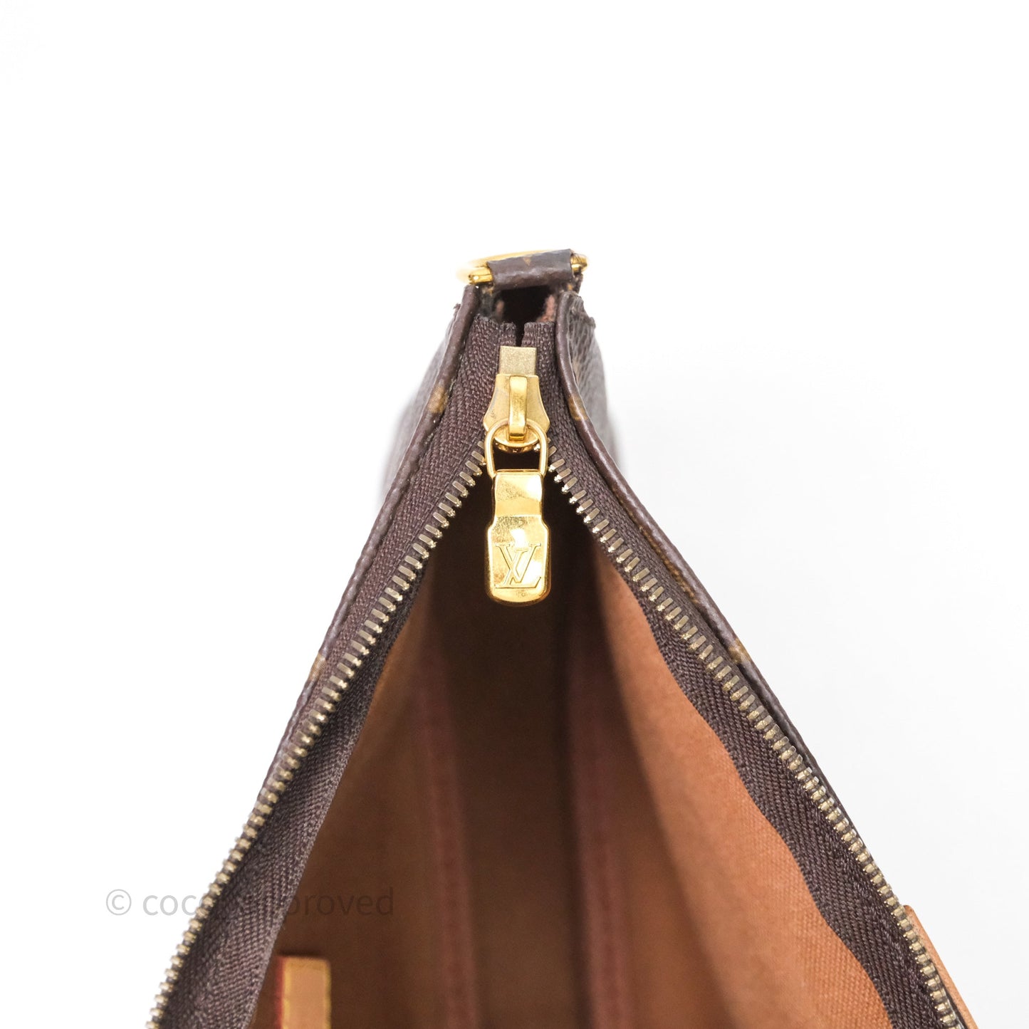 Louis Vuitton Multi Pochette Accessories Khaki Monogram Canvas