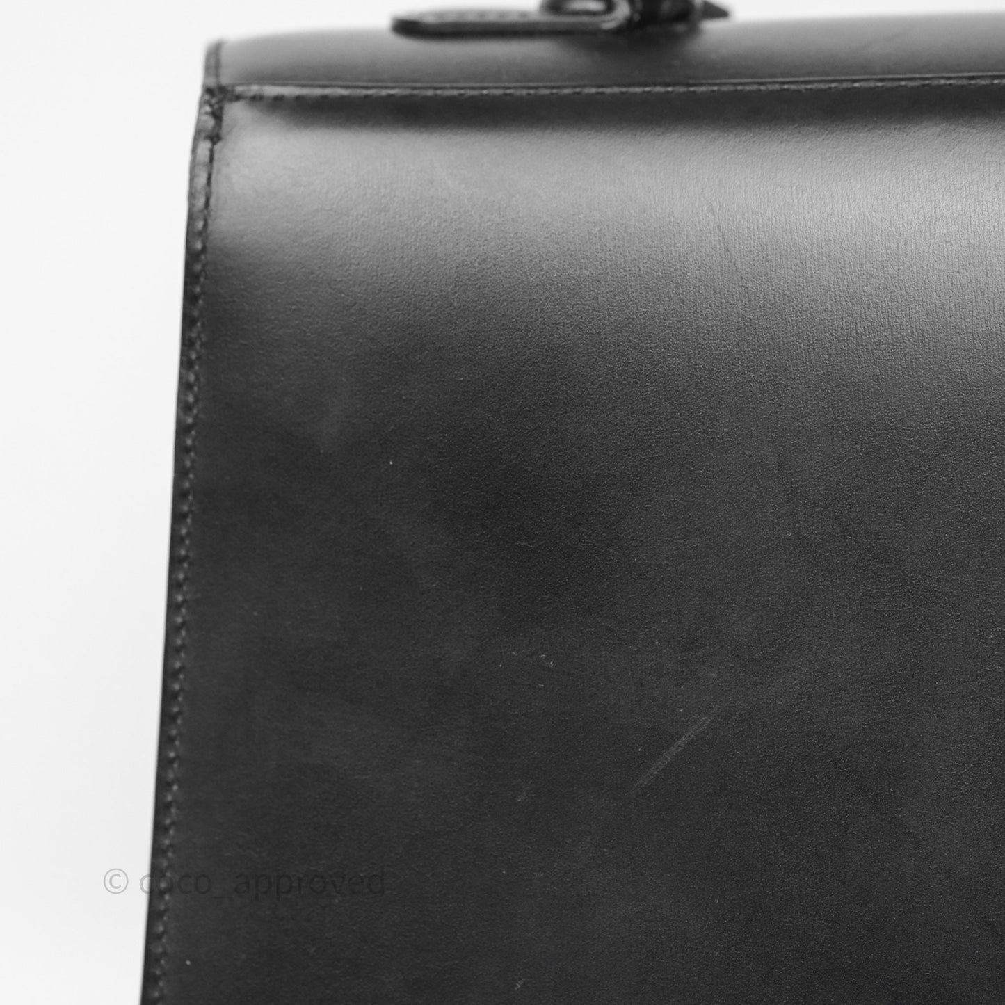 Delvaux Brillant L'Humour MM Black Calfskin