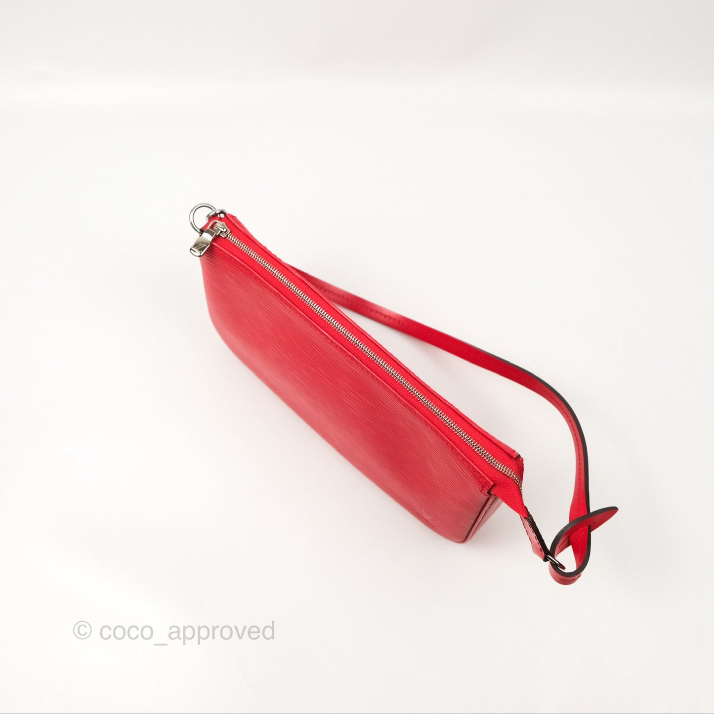 Louis Vuitton Epi Pochette Accessories NM Red