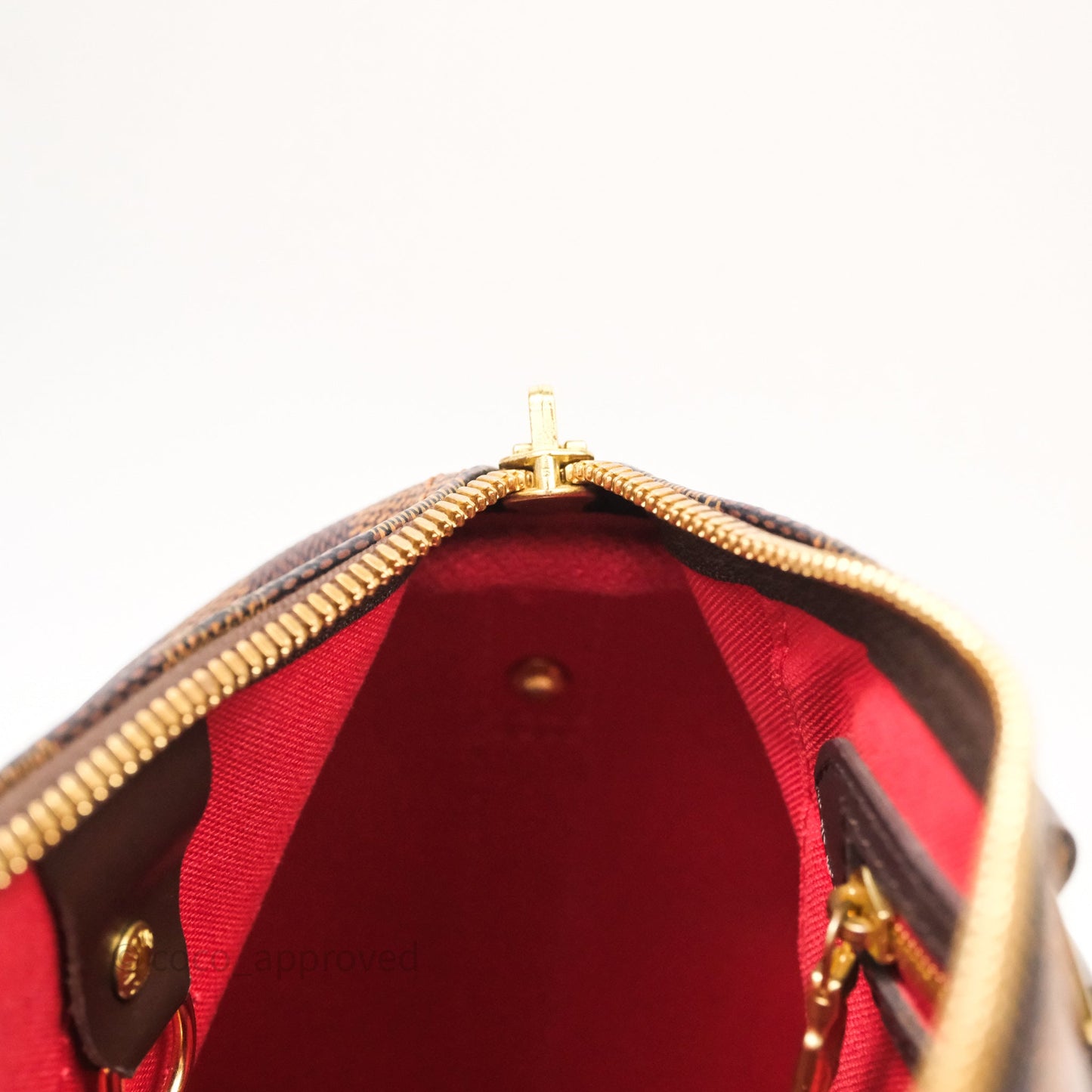 Louis Vuitton Speedy 25 Damier Canvas Gold Hardware