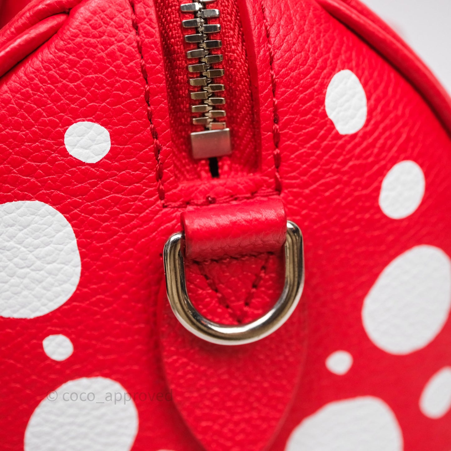 Louis Vuitton x Yayoi Kusama Speedy Bandoulière 20 Red