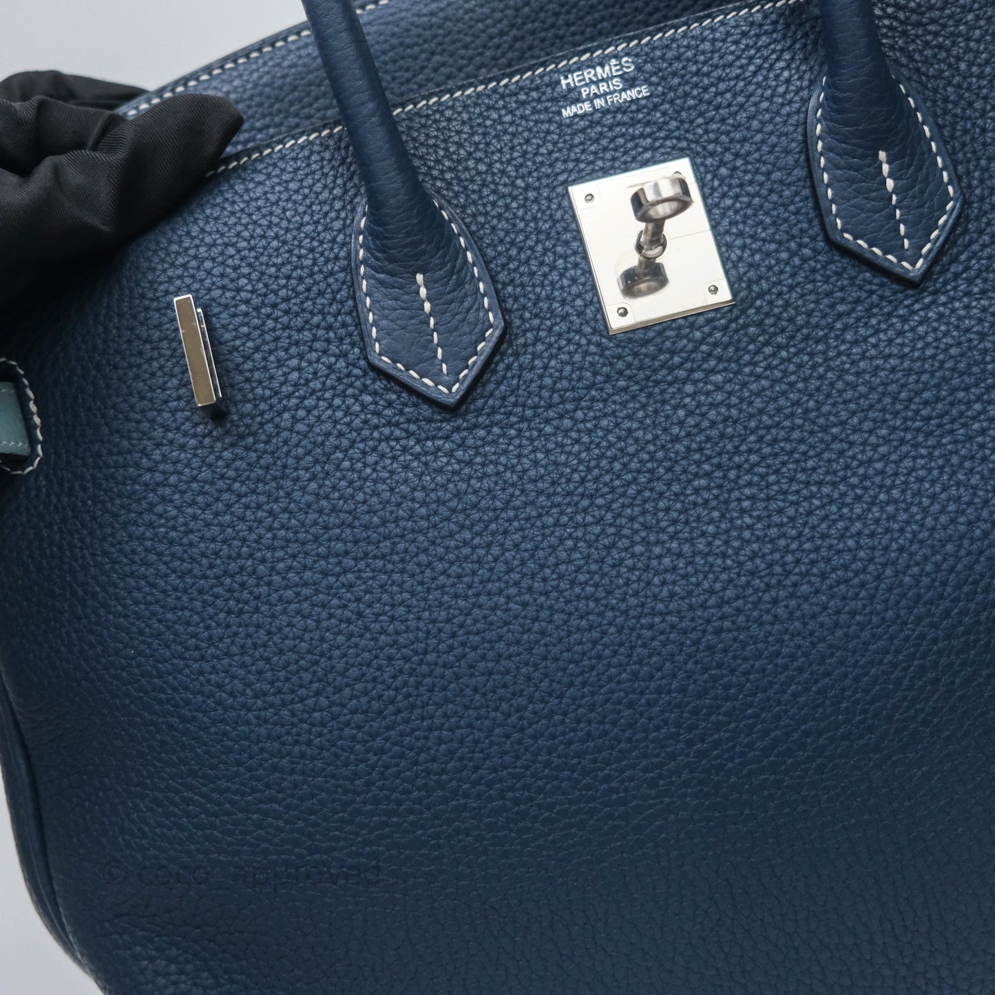Hermès Birkin 35 Bleu de Prusse 7P Togo Palladium Hardware