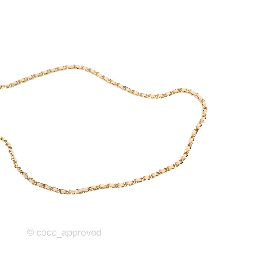 Chanel Classic Vanity with Chain Light Pink Caviar Gold Hardware