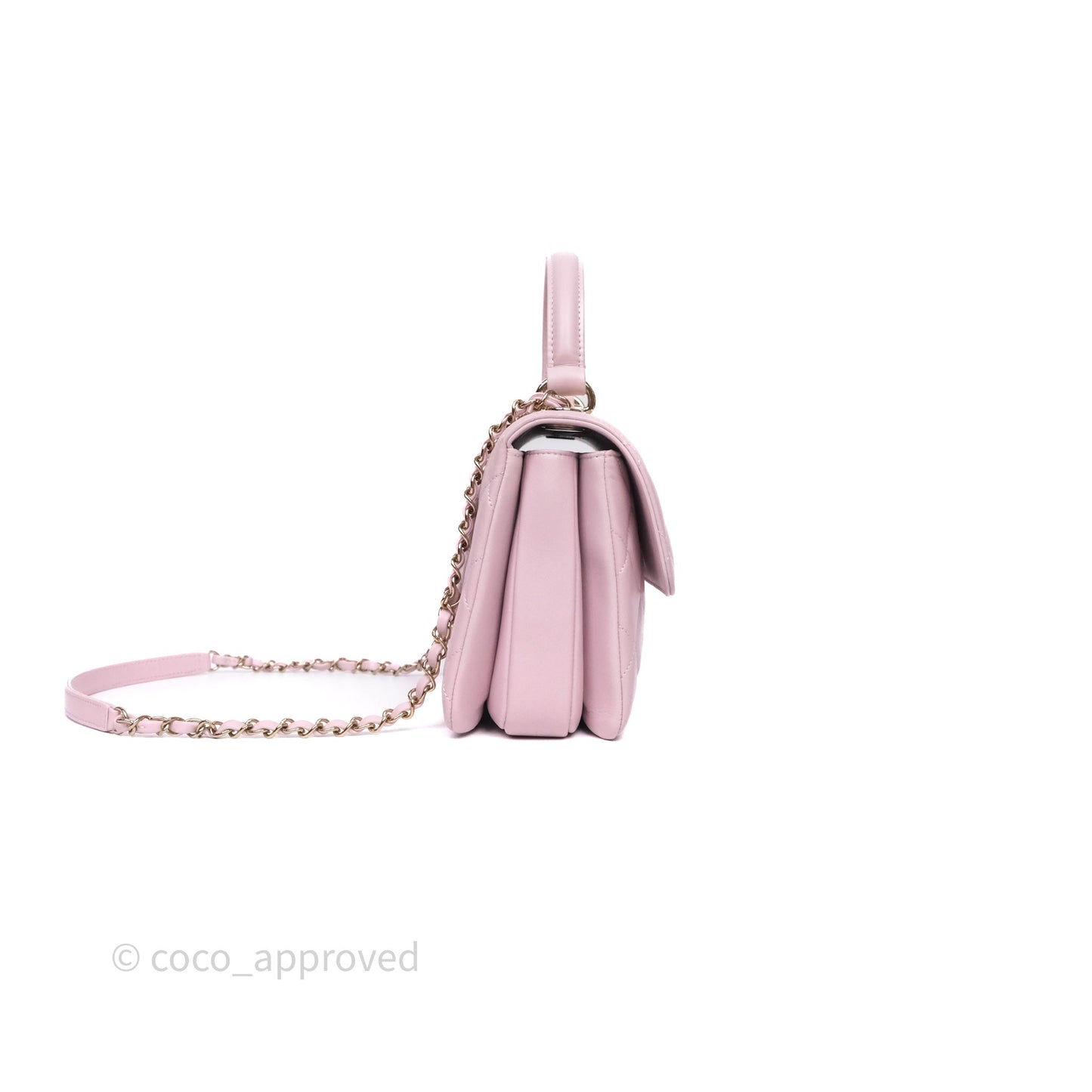 Chanel Small Trendy CC Lilac Lambskin Gold Hardware