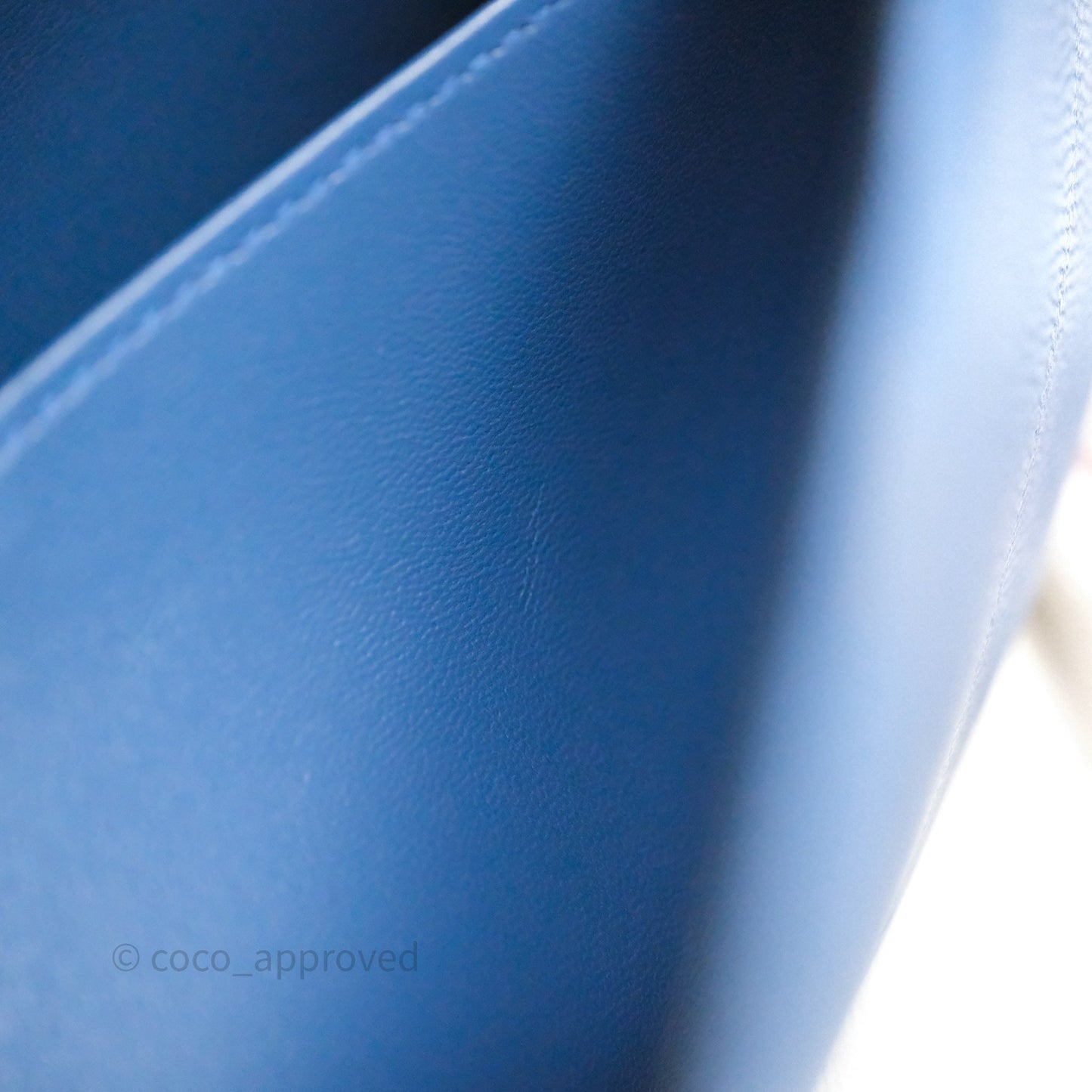 Hermès Cherche-Midi R2 Bleu Agate Epsom Palladium Hardware