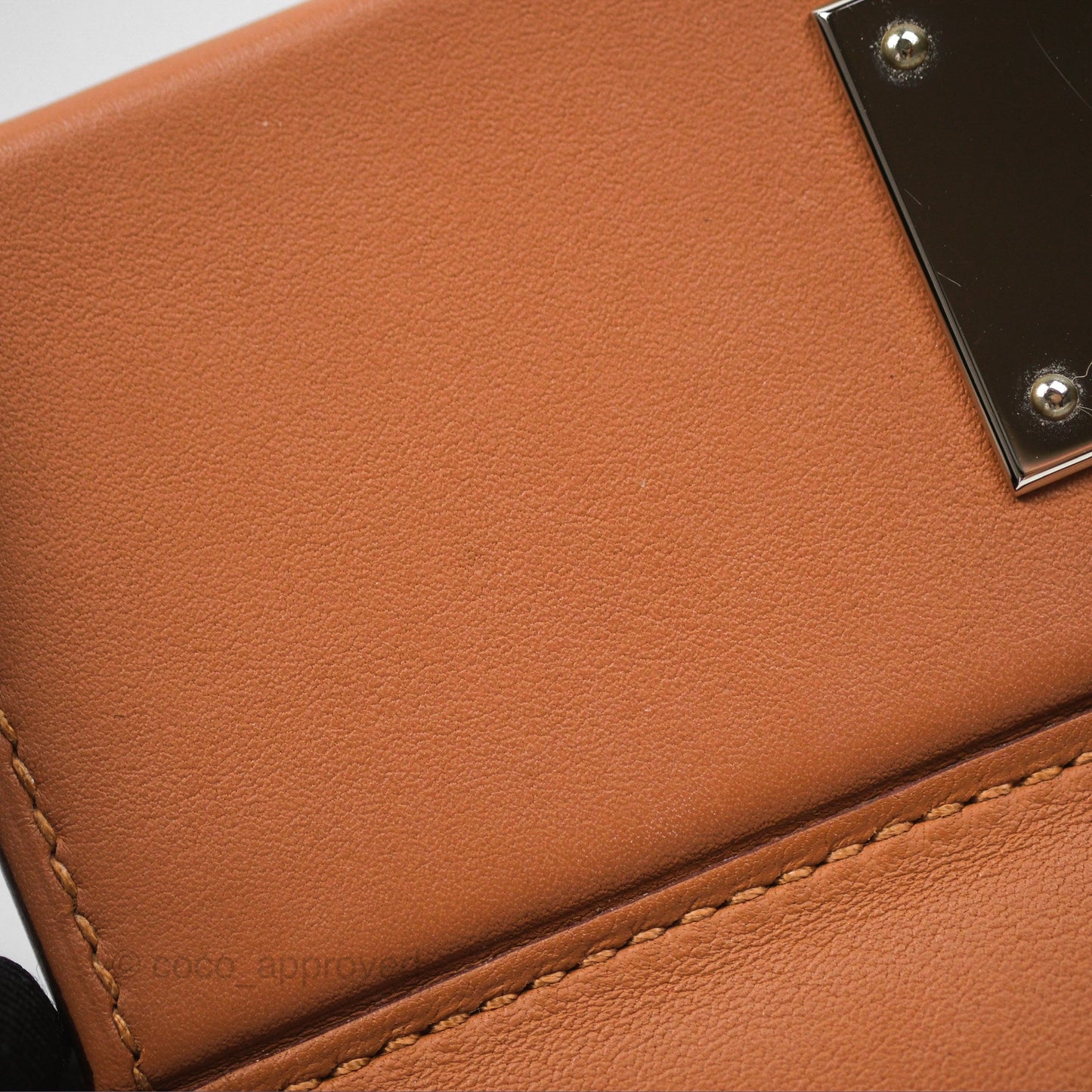 Hermès 24/24 21 Mini Gold 37 Evercolor/ Swift Palladium Hardware