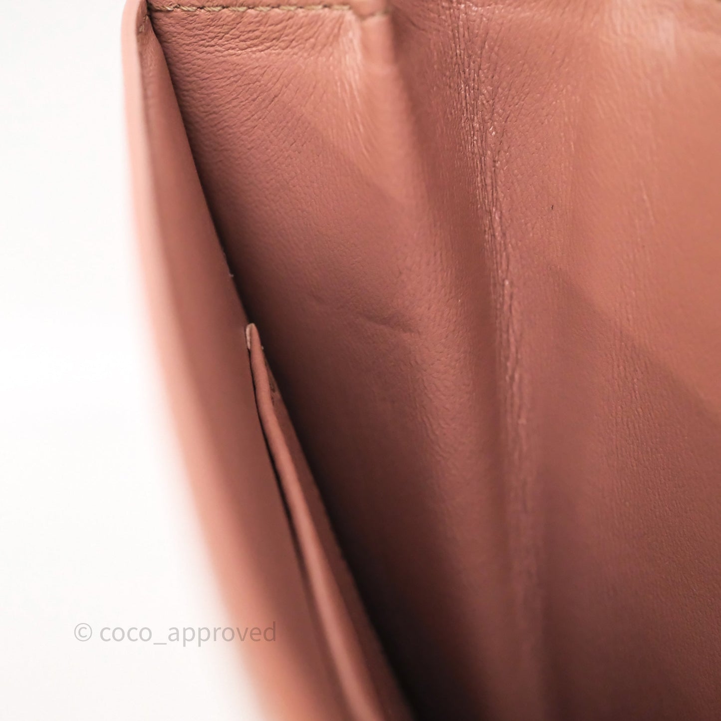 Celine Rose Box Medium Calfskin Bag Gold Hardware