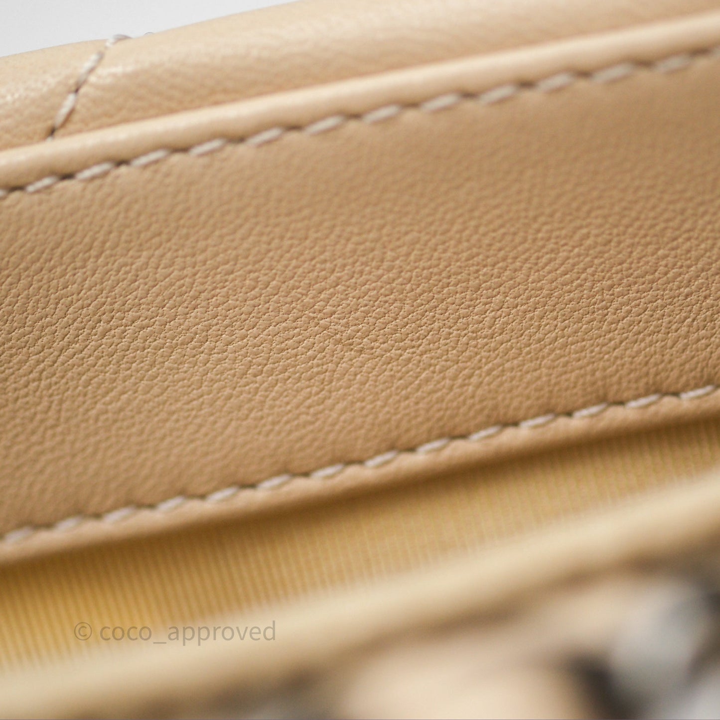 Chanel 19 Small Beige Mixed Hardware