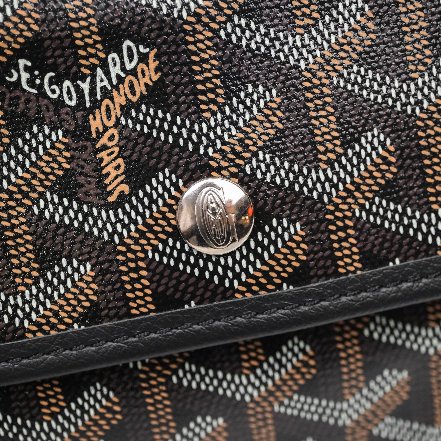 Goyard St Louis Tote PM Black