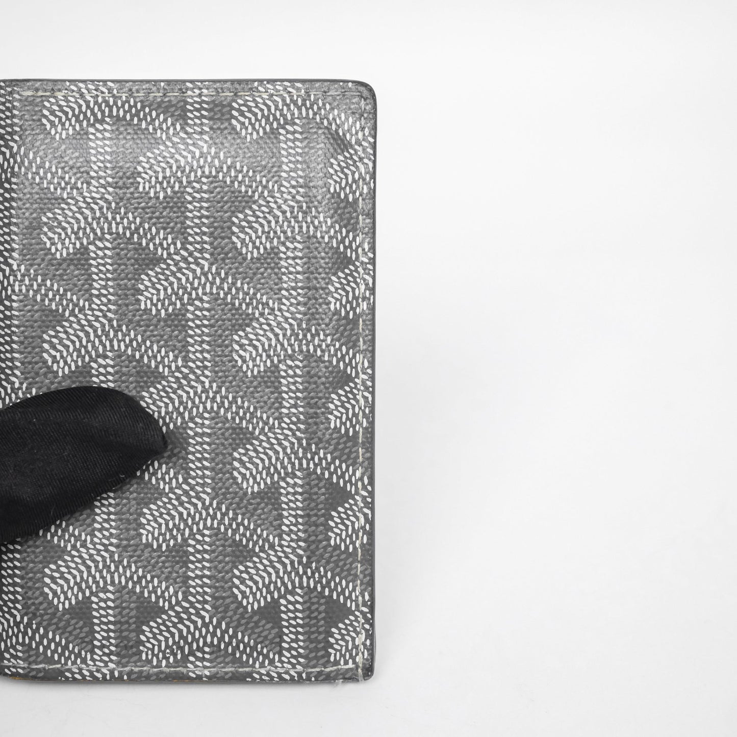 Goyard Saint Pierre Card Wallet Grey Goyardine