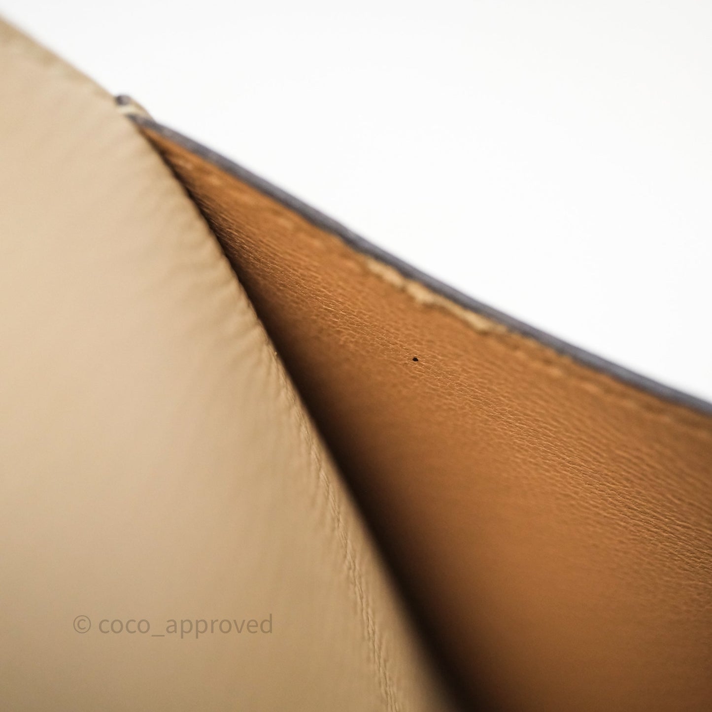 Hermès Constance Short Wallet Trench Epsom Gold Hardware