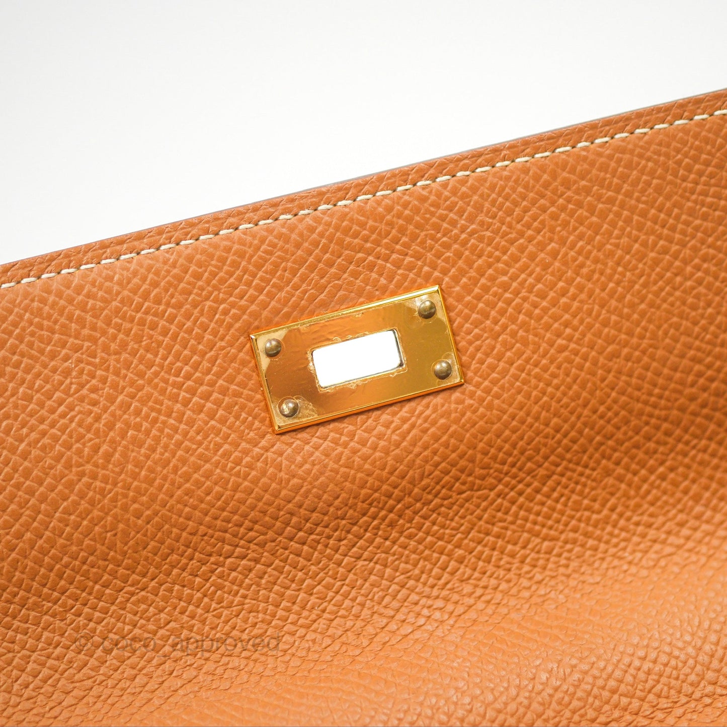 Hermès Kelly To Go Wallet Gold Epsom Gold Hardware