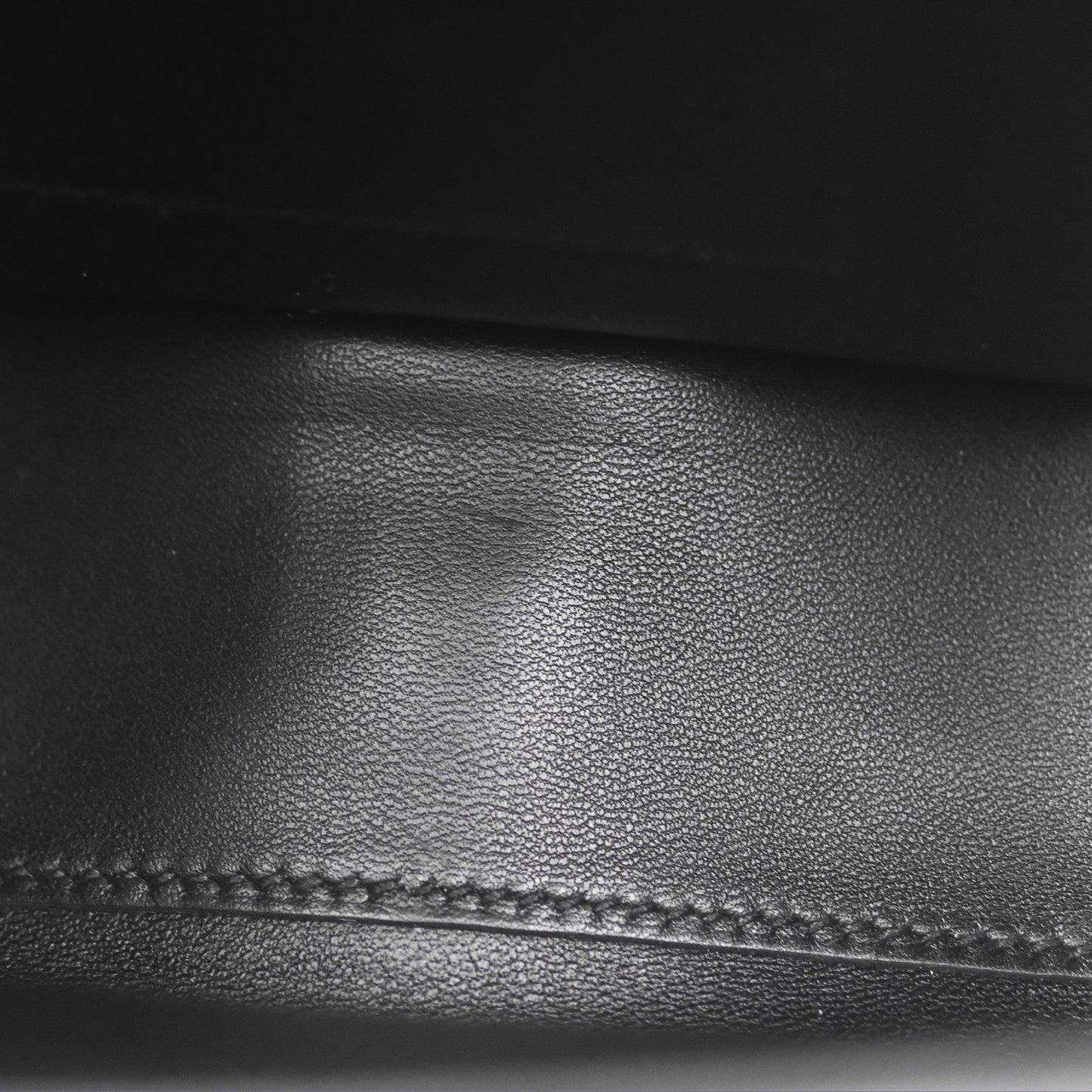 Hermès Della Cavalleria Mini Bag Noir 89 Epsom Palladium Hardware