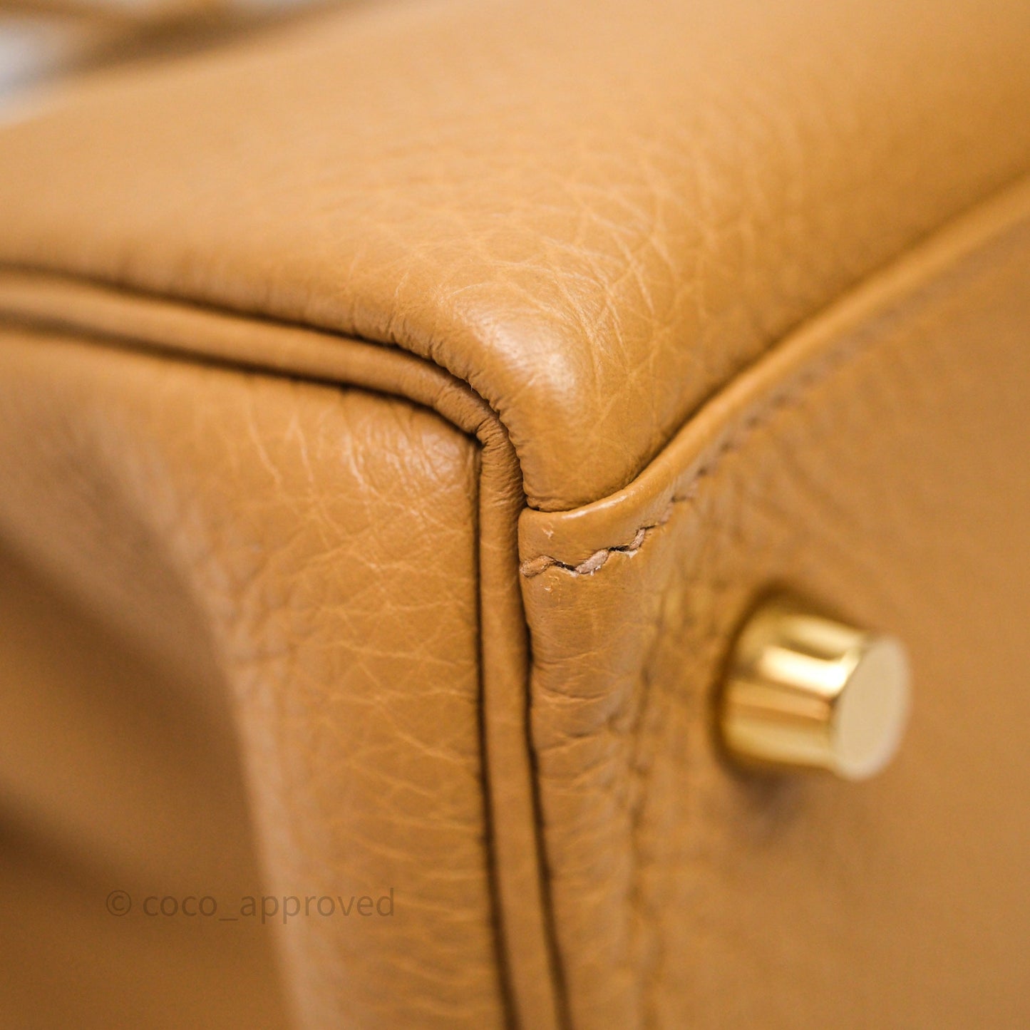 Hermès Kelly 28 Biscuit 4B Togo Gold Hardware