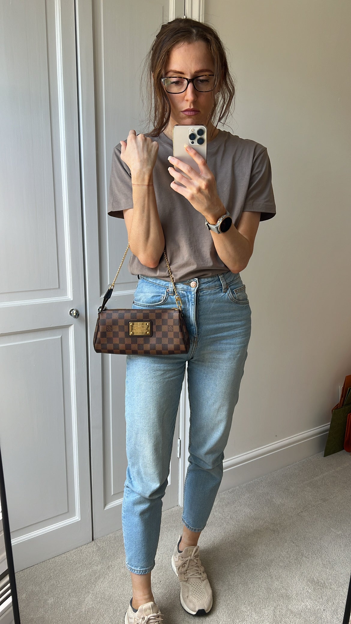 Louis Vuitton Eva Clutch Damier Ebene