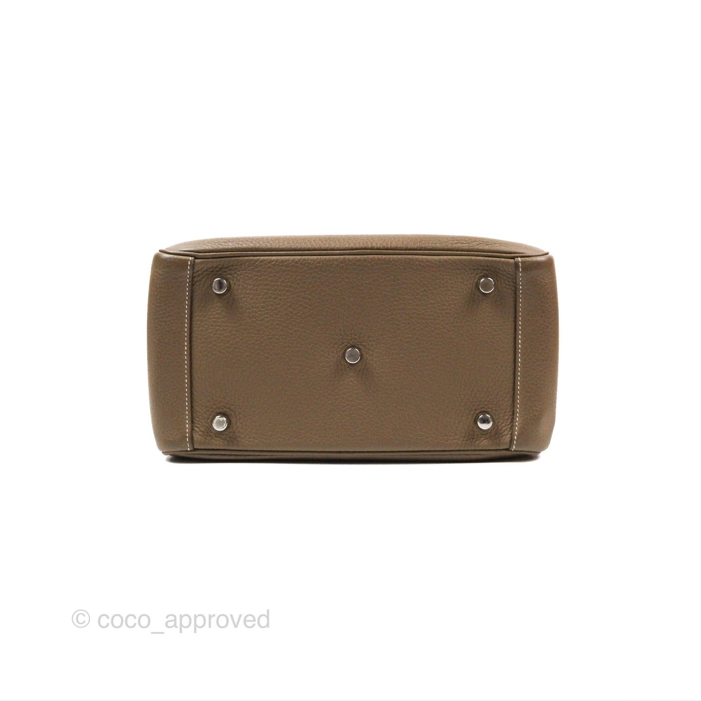 Hermès Lindy 26 Etoupe Clemence Palladium Hardware