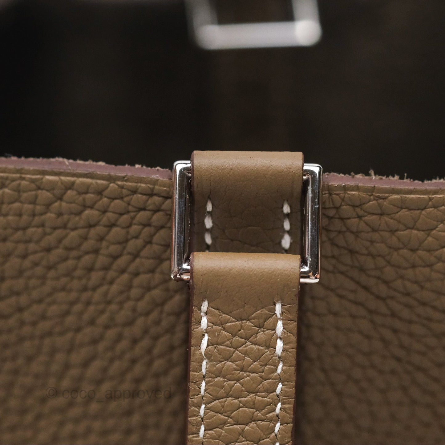 Hermès Picotin Lock 18 Etoupe 18 Clemence Palladium Hardware