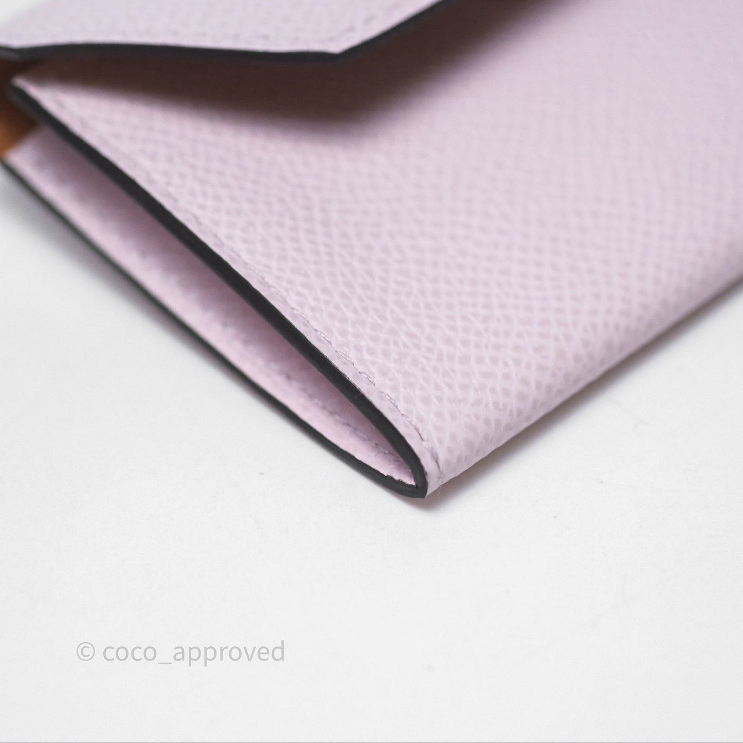 Hermès Epsom Kelly Pocket 18 Belt Mauve Pale 09 Palladium Hardware