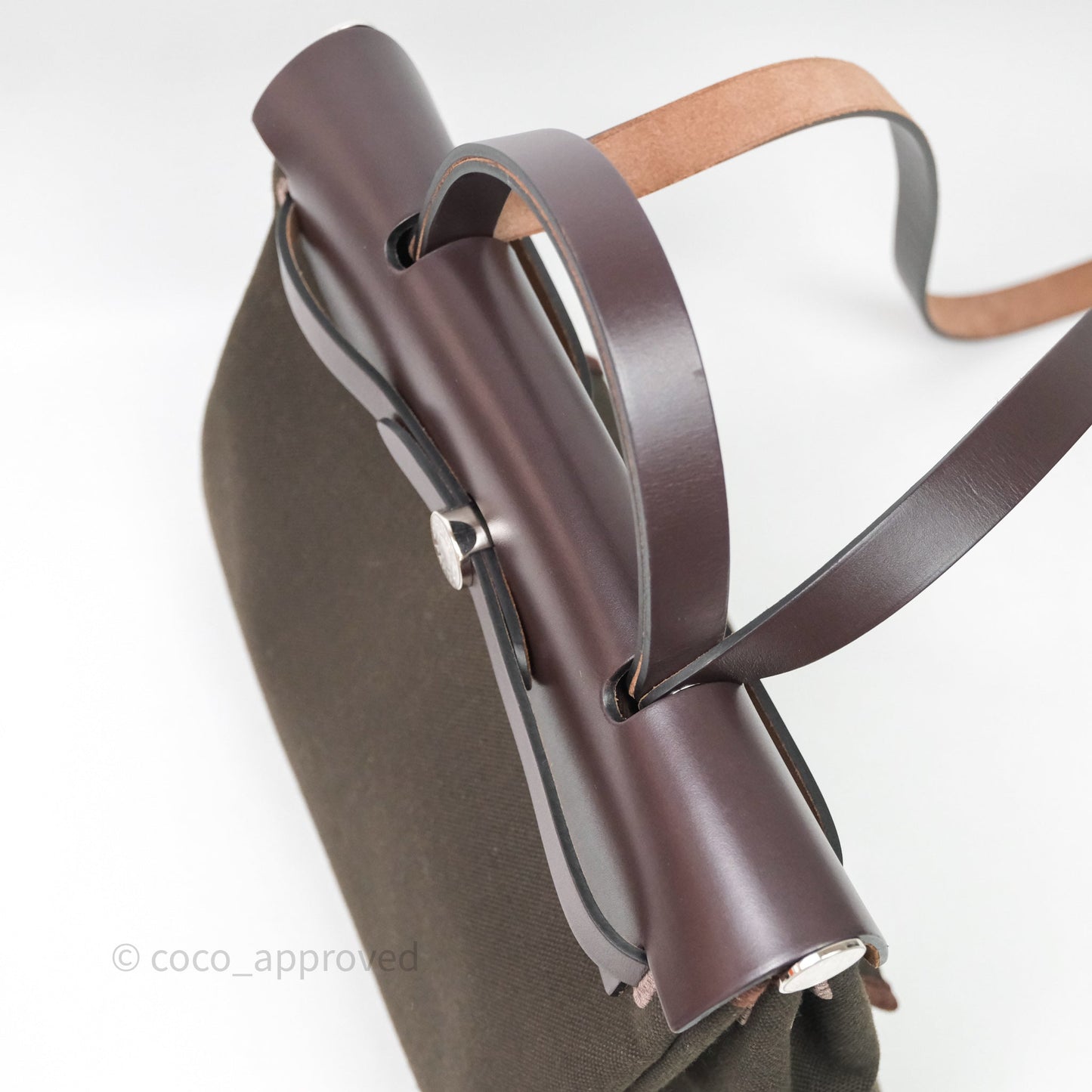 Hermès Herbag Zip 31 Dark Bronze Ebene 46 Palladium Hardware