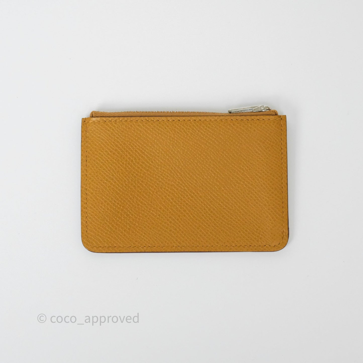 Hermès Constance Slim Wallet Sesame 2S Epsom Palladium Hardware