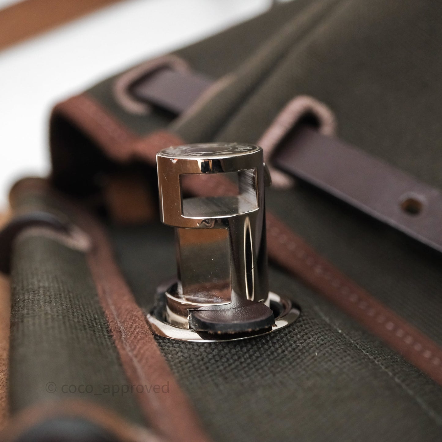 Hermès Herbag Zip 31 Dark Bronze Ebene 46 Palladium Hardware