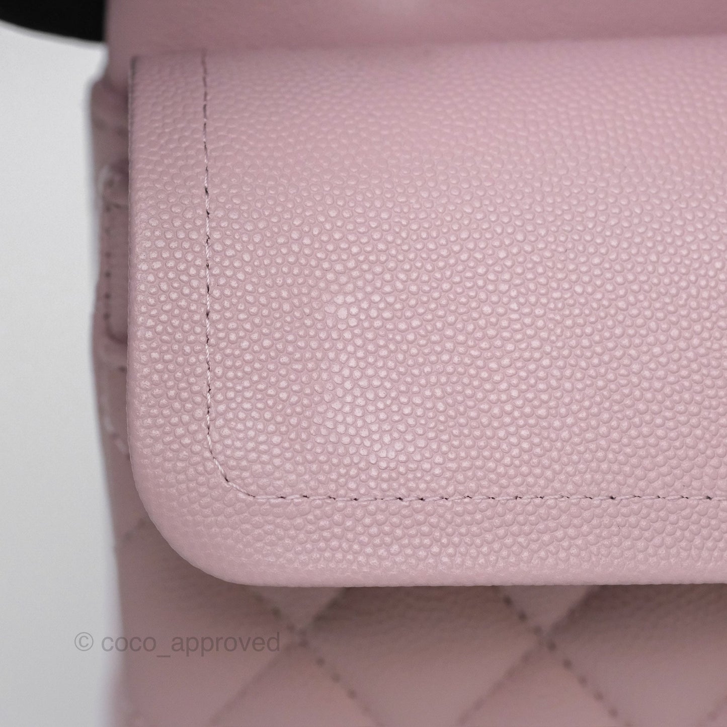 Chanel Small S/M Classic Flap Light Pink Caviar Gold Hardware