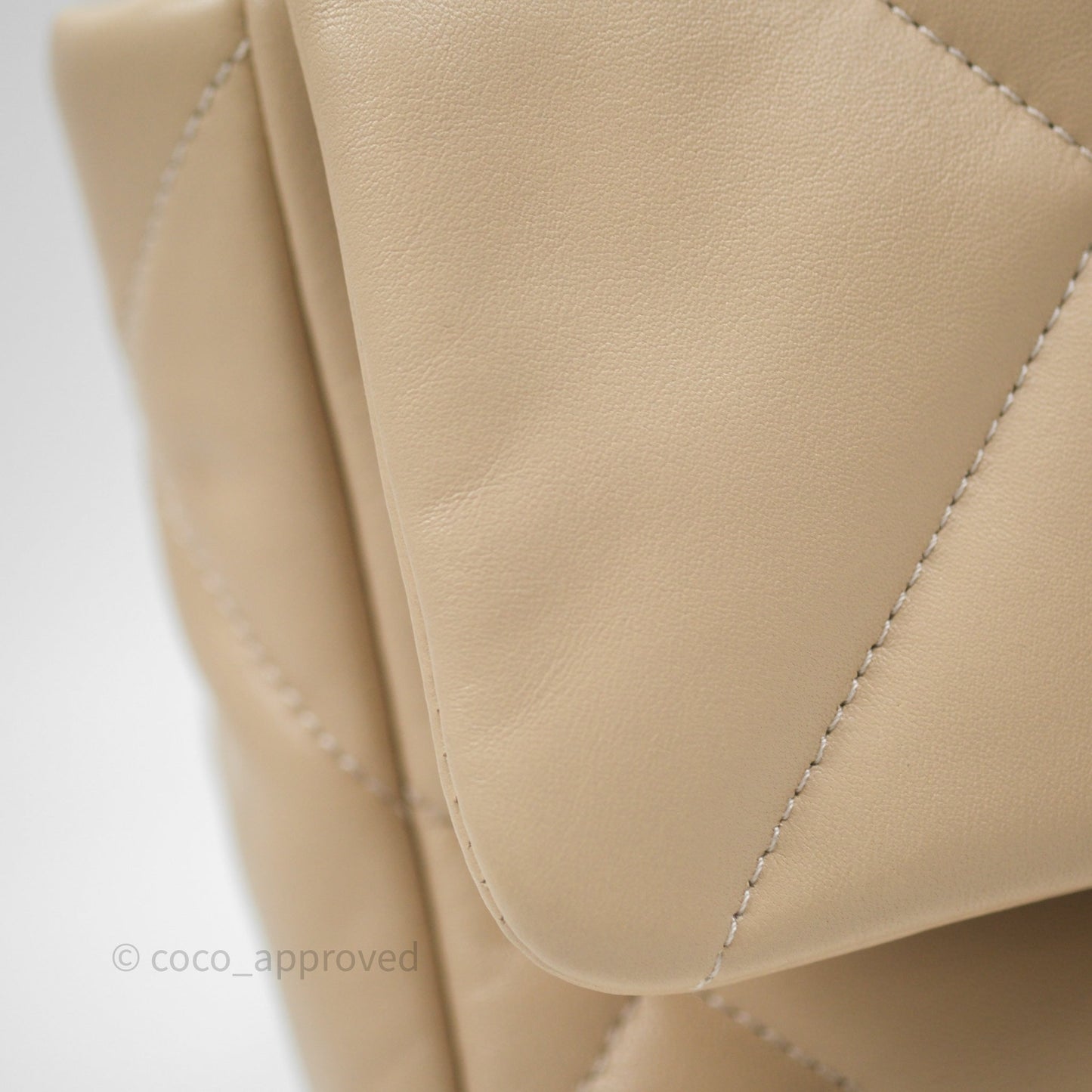 Chanel 19 Small Beige Mixed Hardware