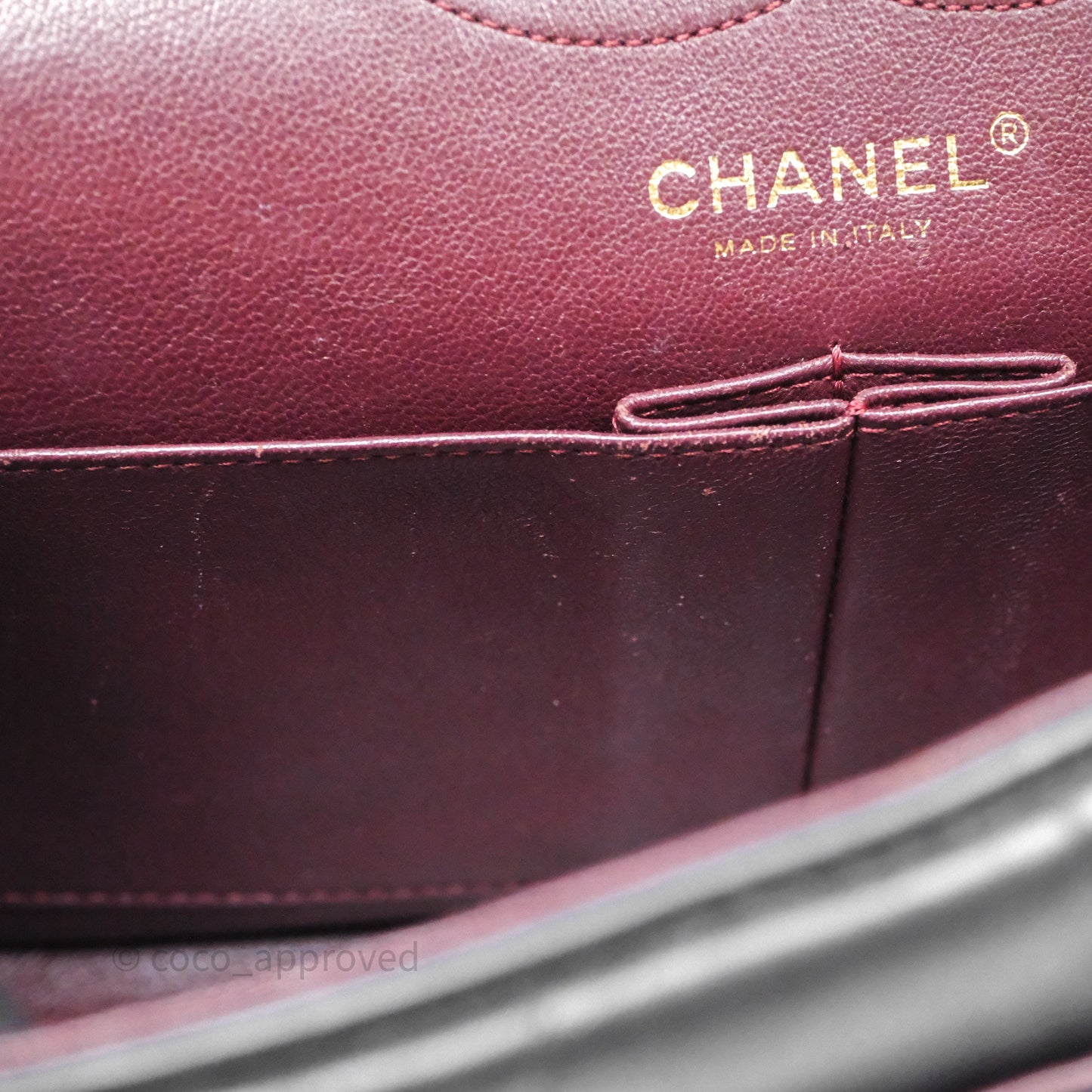 Chanel Quilted 2.55 Reissue 226 Flap Bag Black Aged Calfskin Gold Hardware
