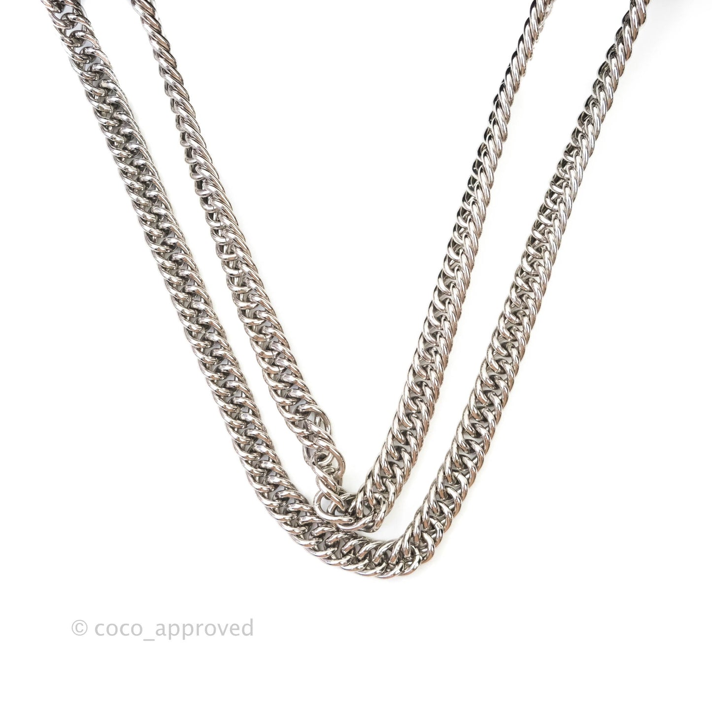 Chanel Quilted Calfskin Black Flap Bag Silver Hardware