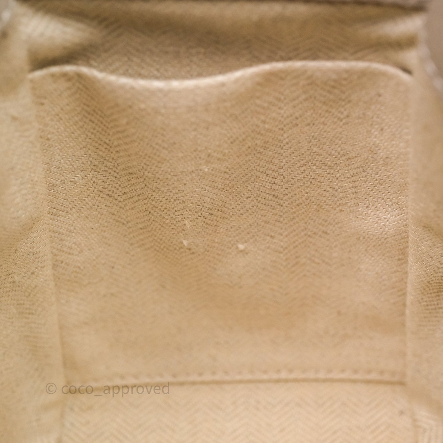 Loewe Mini Hammock Drawstring Light Ghost Calfskin
