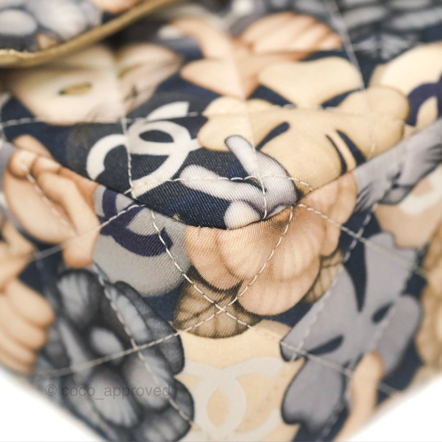 Chanel Cat Emoticon Medium Classic Double Flap Bag Metallic Gold Lambskin Gold Hardware