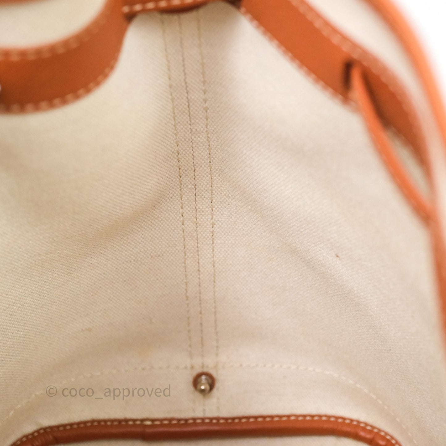 Goyard Petit Flot Bucket Bag Black & Tan Goyardine