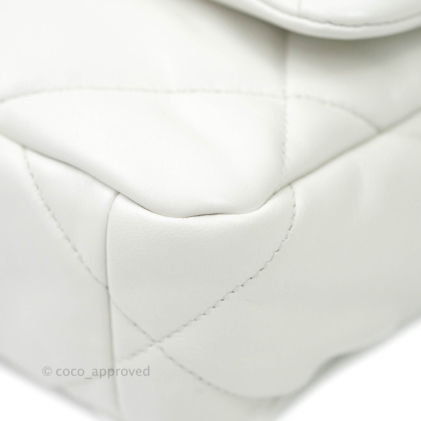 Chanel 19 Small White Mixed Hardware