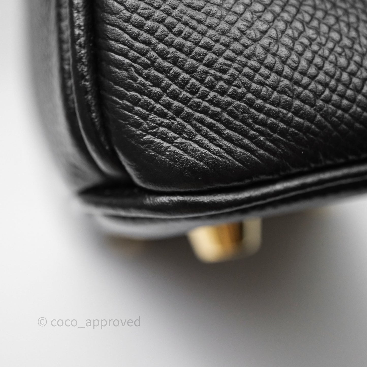 Hermès Birkin 30 Black Noir 89 Epsom Gold Hardware