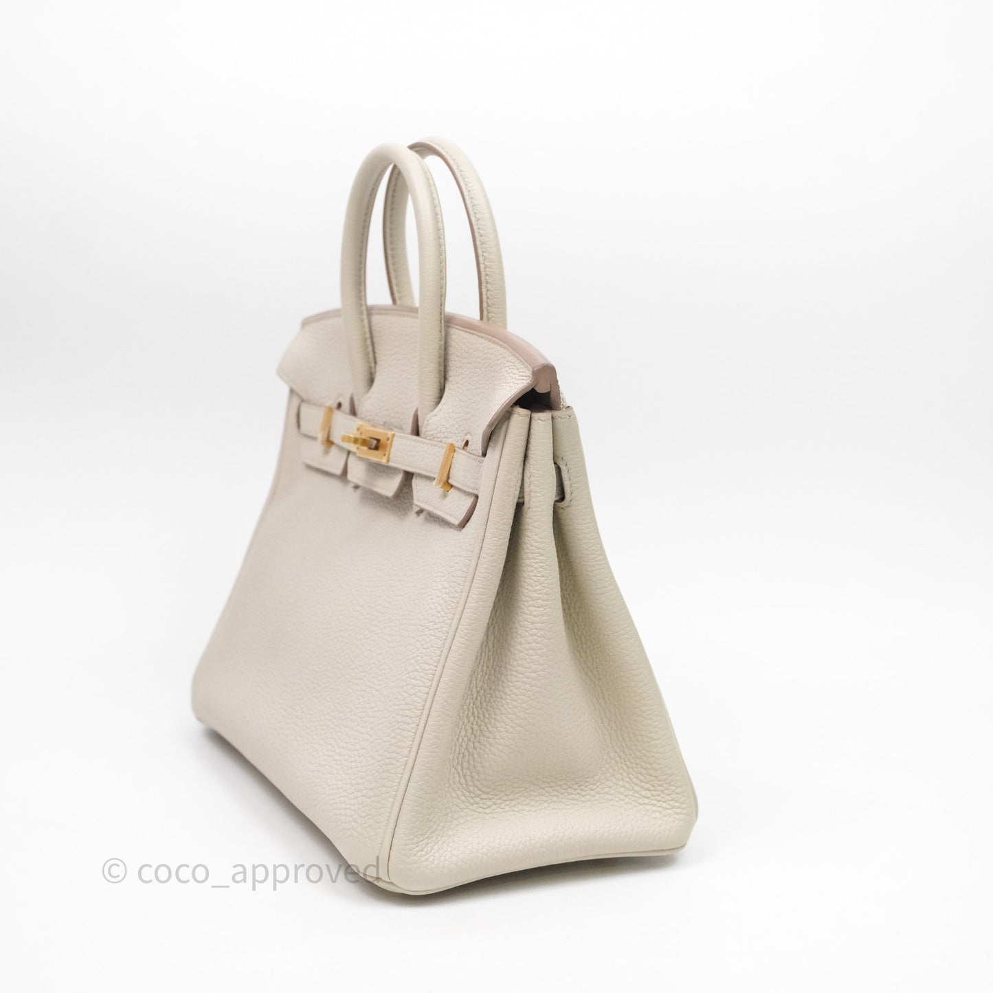 Hermes Birkin 25 Beton Togo Gold Hardware
