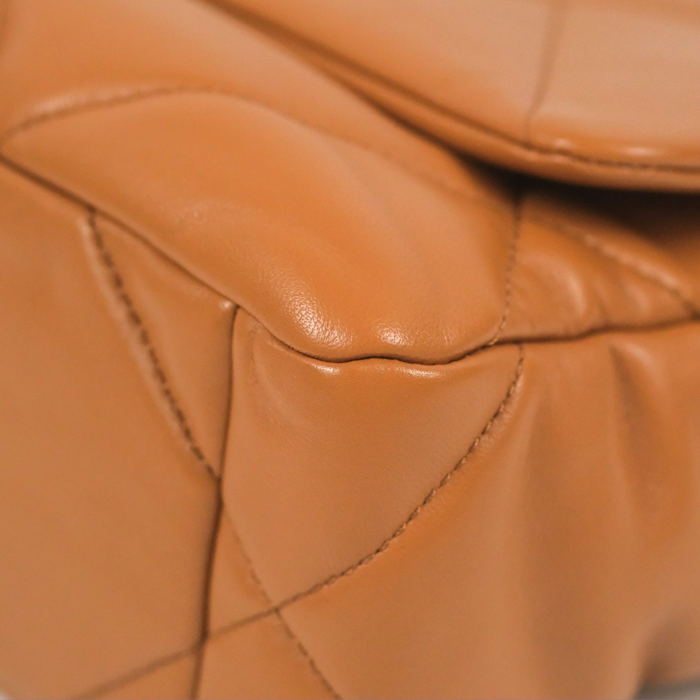 Chanel 19 Small Caramel Brown Mixed Hardware 21A