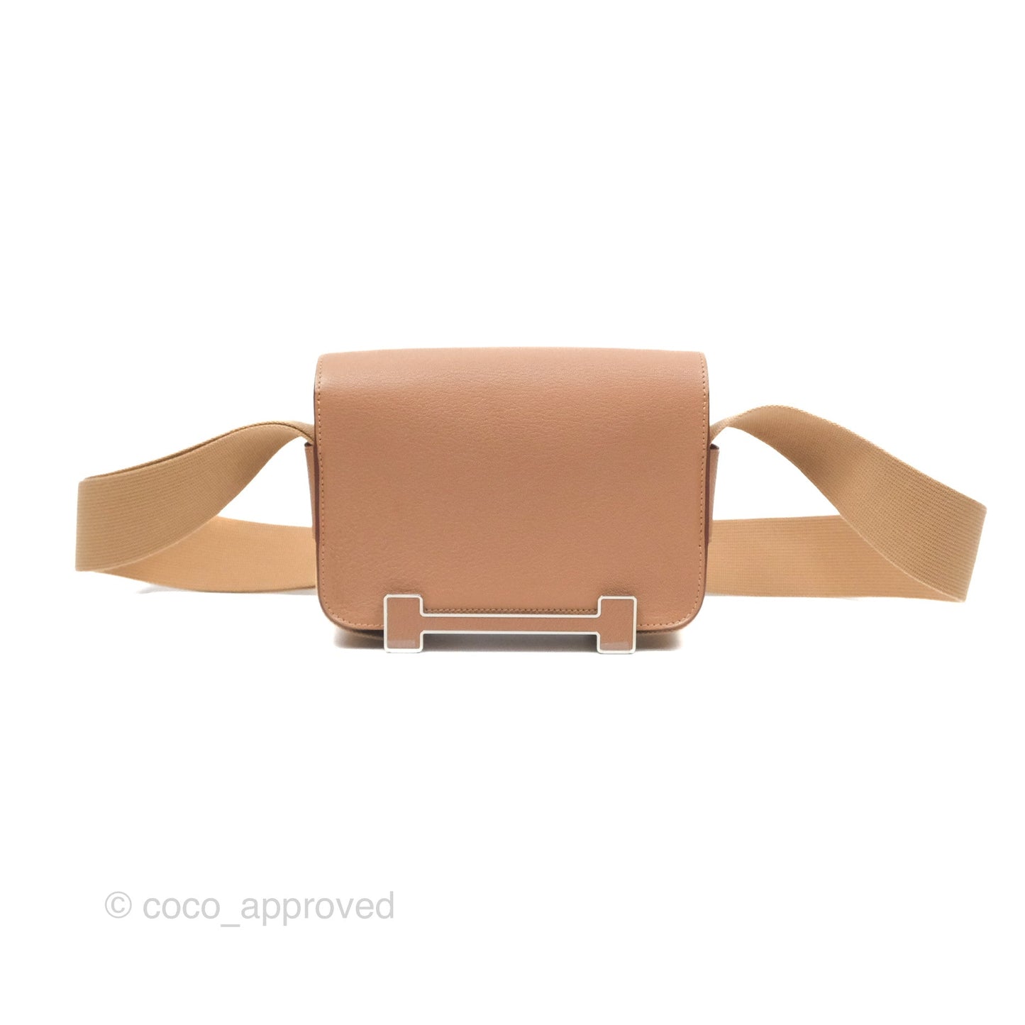 Hermès Geta Bag Chai 0M Quebracho 2J Palladium Hardware