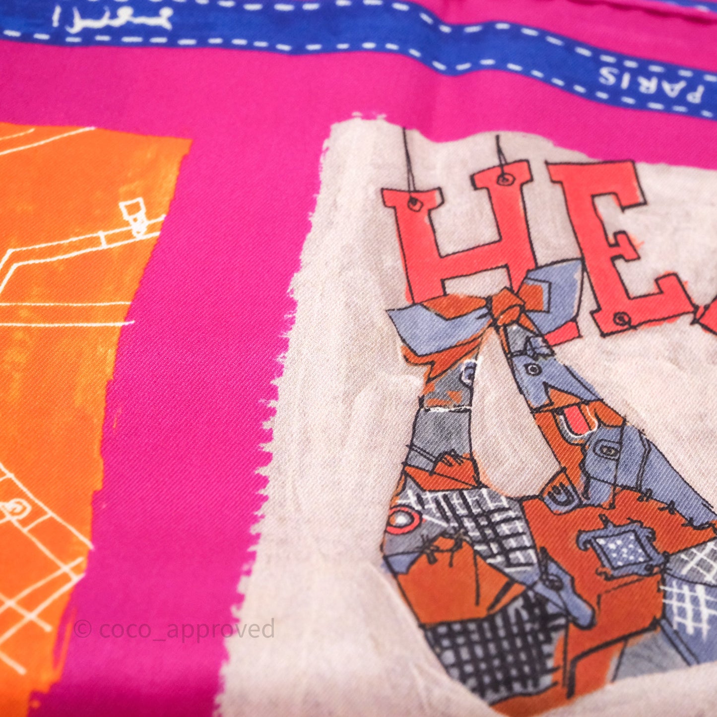 Hermès J´aime Mon Carré Silk Scarf 70